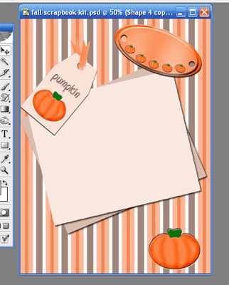 using foreground and background fills