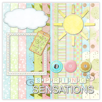 Free Download on Download This Spring Digital Scrapbooking Kit For Free
