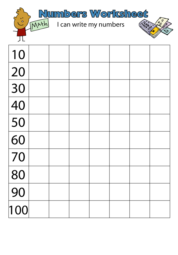 Number Writing Worksheets | www.justmommies.com